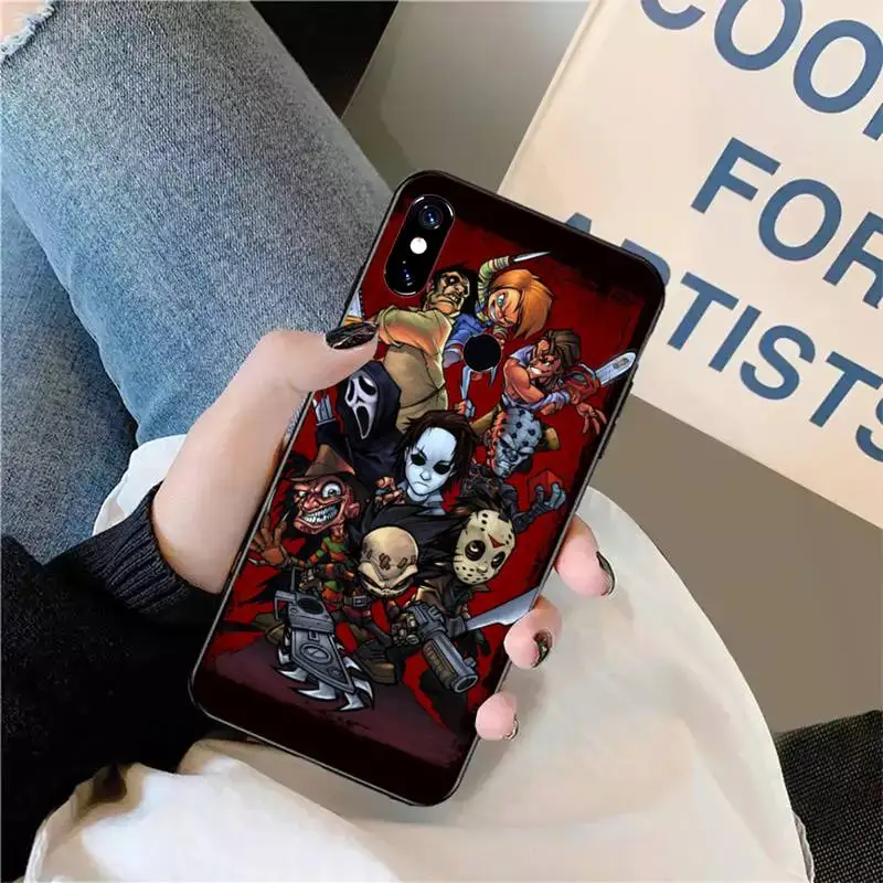 

CHUCKY horror movie Phone Case For Xiaomi Redmi note 7 8 9 t max3 s 10 pro lite funda shell coque cover