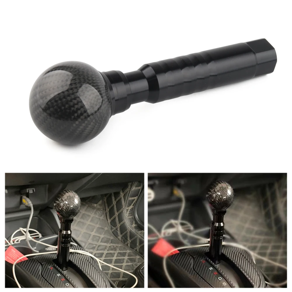 Seletor De Engrenagens, Bola Redonda Botão Shifter, AT Gearstick Lever Handle