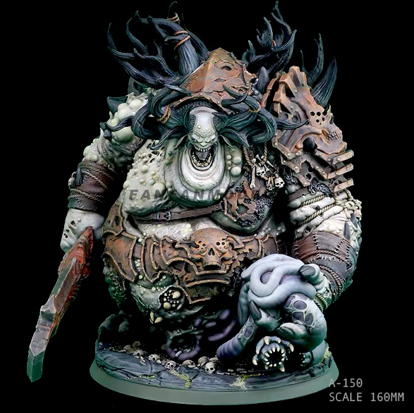 

16CM Resin Figure Kits Demon Butcher Resin Model self-assembled A-150