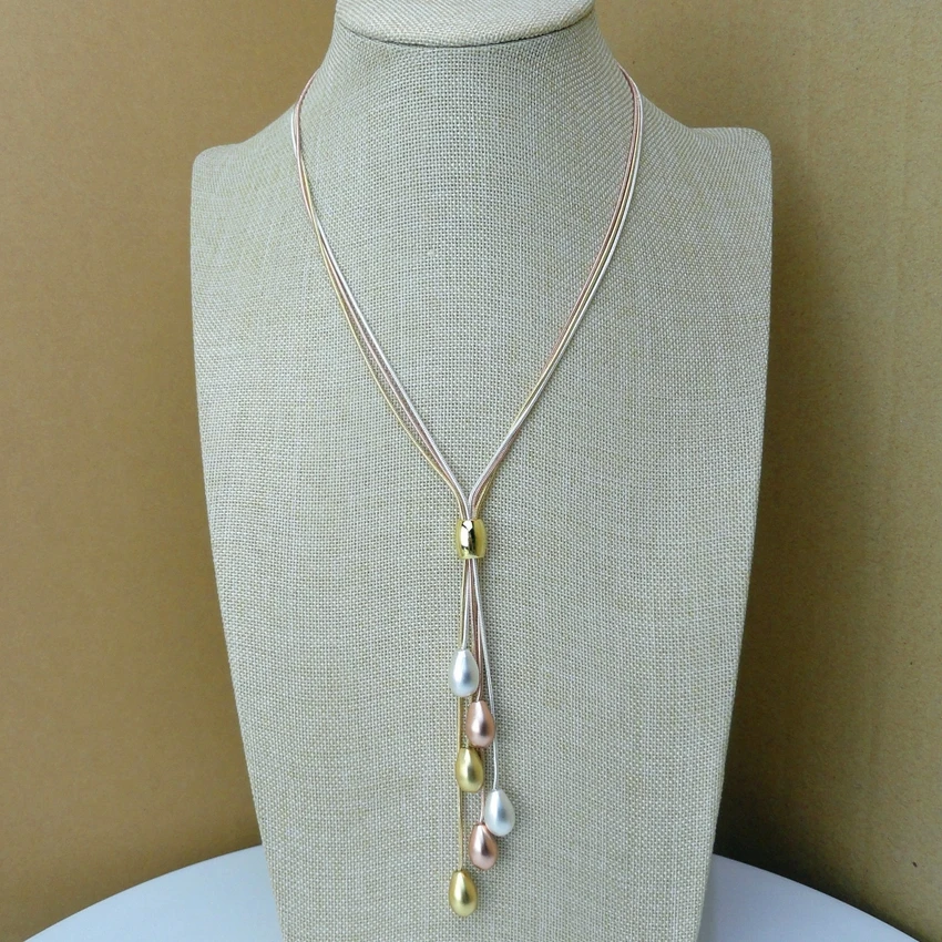 Костюм в дубайском стиле Yuminglai ювелирный комплект ожерелье и серьги FHK7077 |