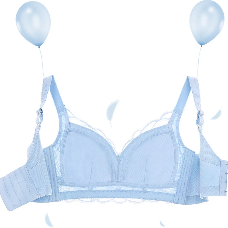 

Lace Bras for Women Sexy Lingerie Beauty Back Deep V Bralette Wire Free Ultra Thin Underwear ladies Bra Brassiere