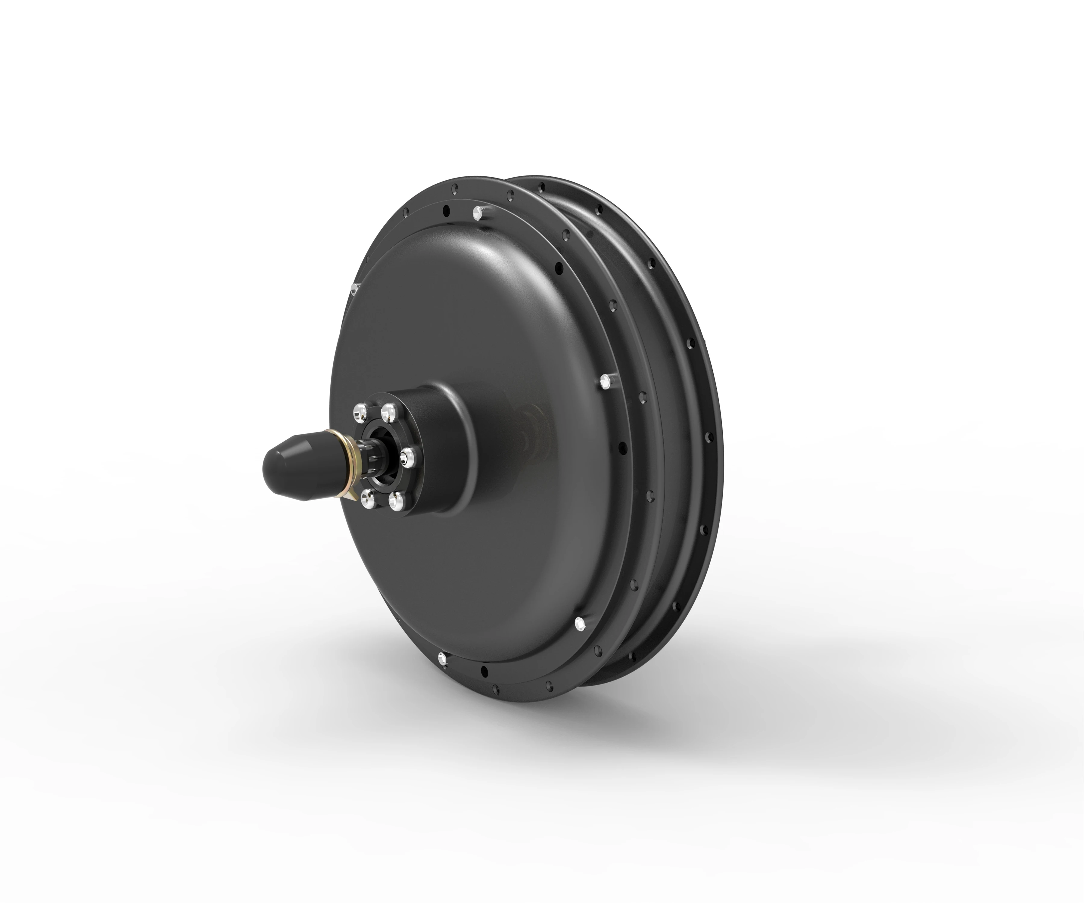 

120Kph 45mm Magnet 3000W AWG9 Cable 170mm dropout Brushless Gearless Fatbike Motor 2 Sets Hall Sensor For Ebike Electric bike
