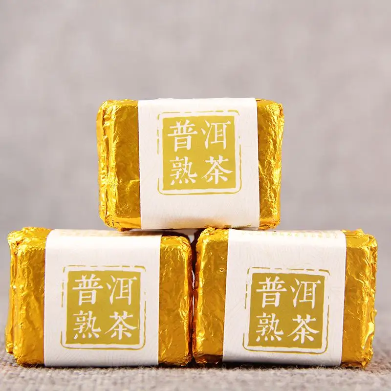 

Чай Pu-erth Юньнань, чай Pu-erth, чай Xiao-tuo, маленький чай с золотым кирпичом mellow Pu-erth, маленький квадратный кирпич, 500 г