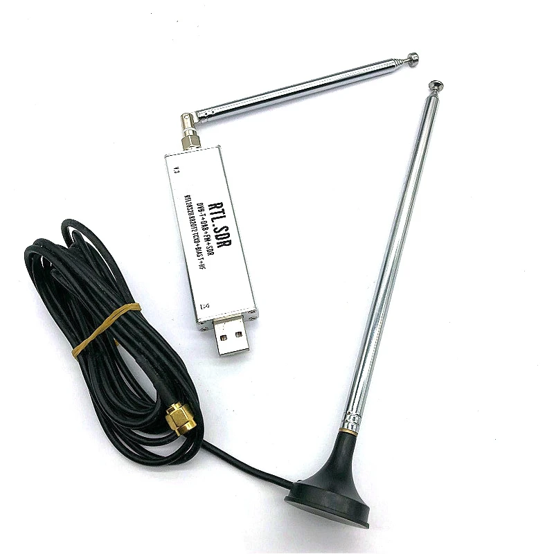 For RTL-SDR Blog RTL SDR V3 R820T2 RTL2832U 1PPM TCXO SMA RTLSDR Software Defined Radio Receiver with Antenna | Электроника