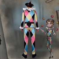 mike morton acrobat cos identity v anime man woman cosplay high quality fashion costume full set top pants belt collar