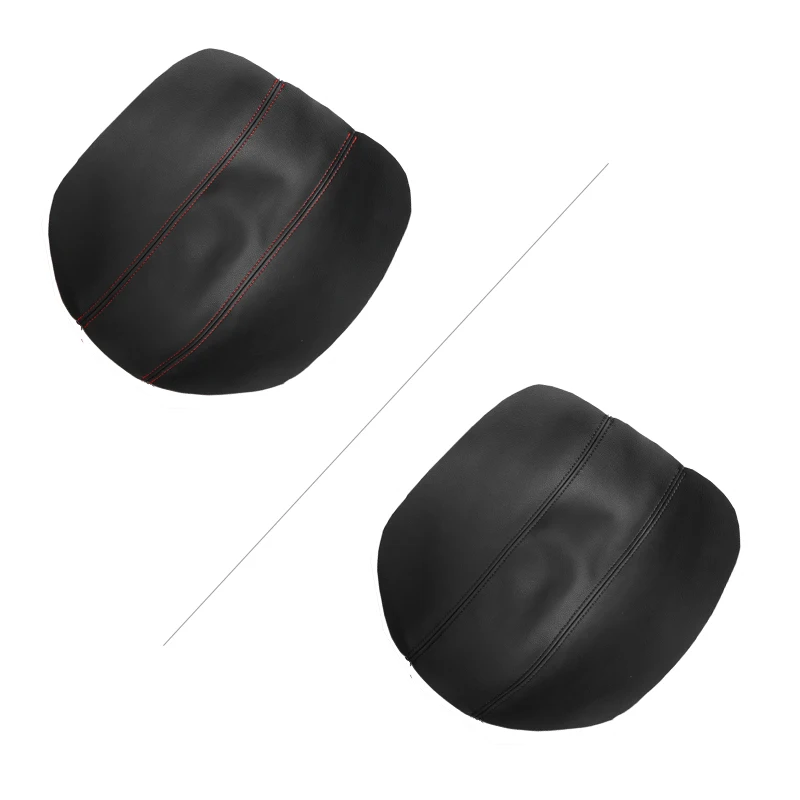 Автомобильный кожаный центральный подлокотник из микрофибры чехол-наклейка для