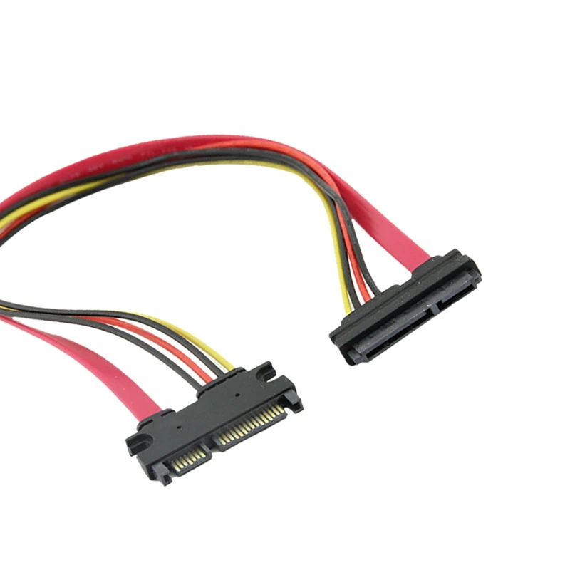 30 см 22P 7 15 pin M/F Serial ATA SATA Data Power Combo Удлинительный кабель | Электроника