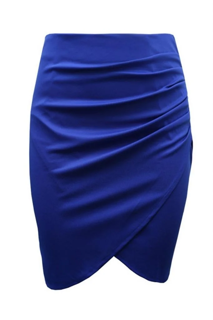 

2021 New Mini Pencil Skirt High Waist Solid Color Stretch Office Ladies Bodycon Split Skirt Casual Fashion Elegant Ladies Skirt
