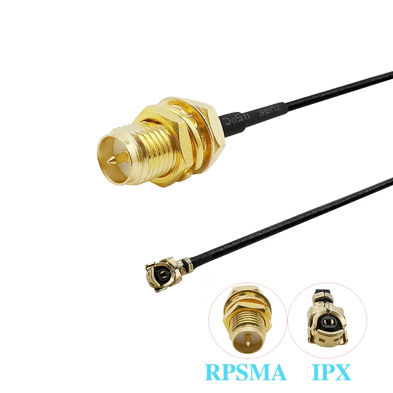 100 шт. RP SMA Female к U.FL/IPX/IPEX UFL RG1.13 антенна RF кабель в сборе K / для Mini PCI PCIe FPV|Соединители|