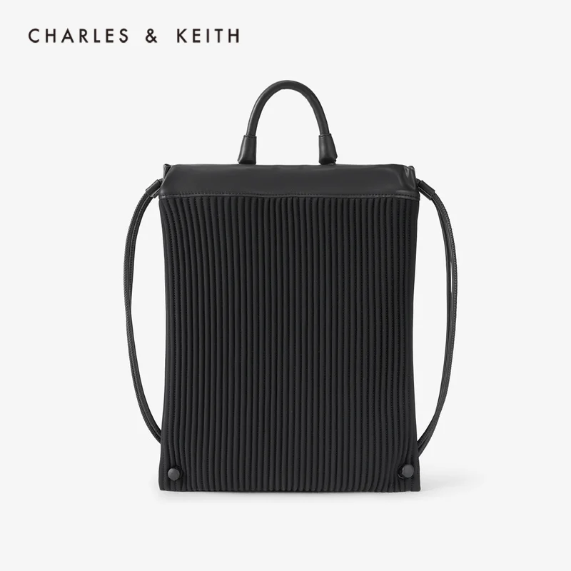 CHARLES＆KEITH Новинка на Весну и Лето2020 CK2 60671065Женская Сумка Плечо верх сумки складки