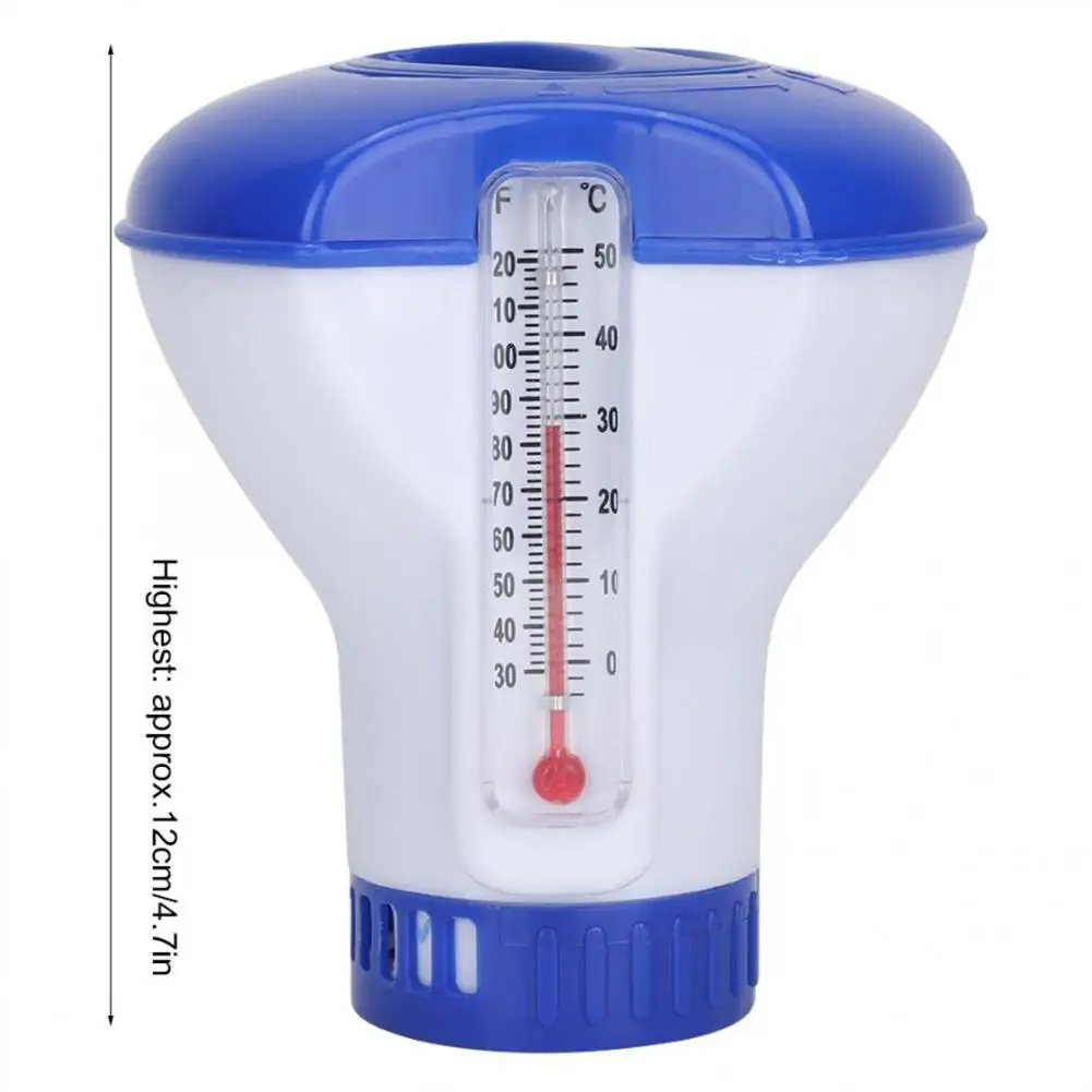 

Swimming Pool Spa Chemical Dispenser Floating Tablet Chlorine Automatic Applicator Pump 5 Inch Pool Chemical Chlorine Dispenser