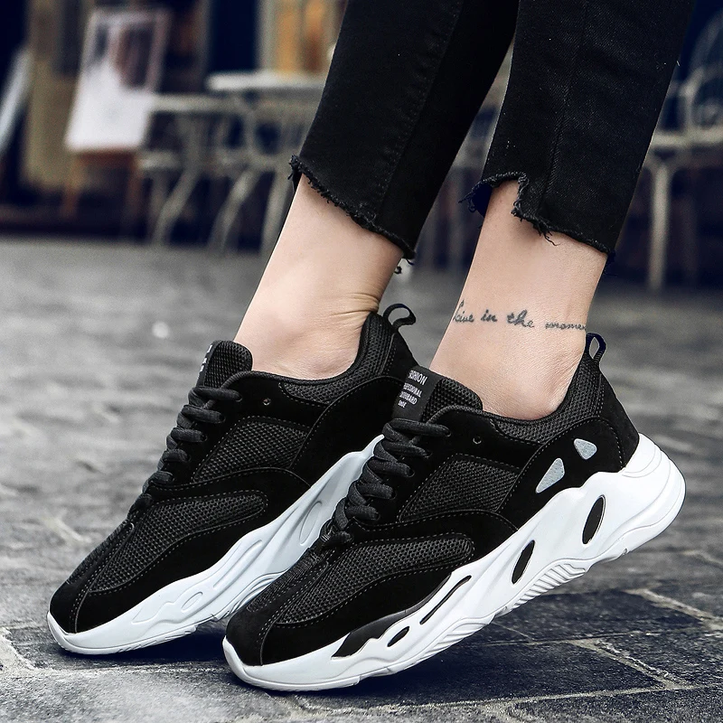 Мужская теннисная обувь дышащая Спортивная легкая для пар цветная кроссовки Zapatos