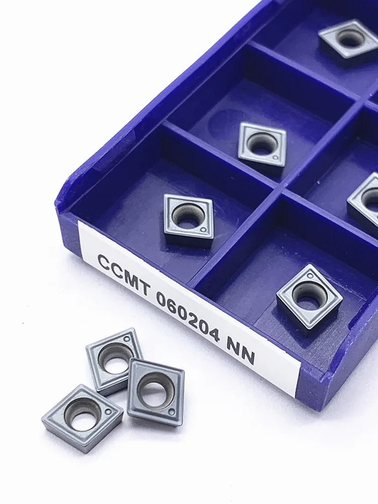 

CCMT060204 NN LT10 Carbide Inserts Lathe Cutter Turning Tool CCMT 060204 CNC Machine Cutting Tools Tungsten Carb