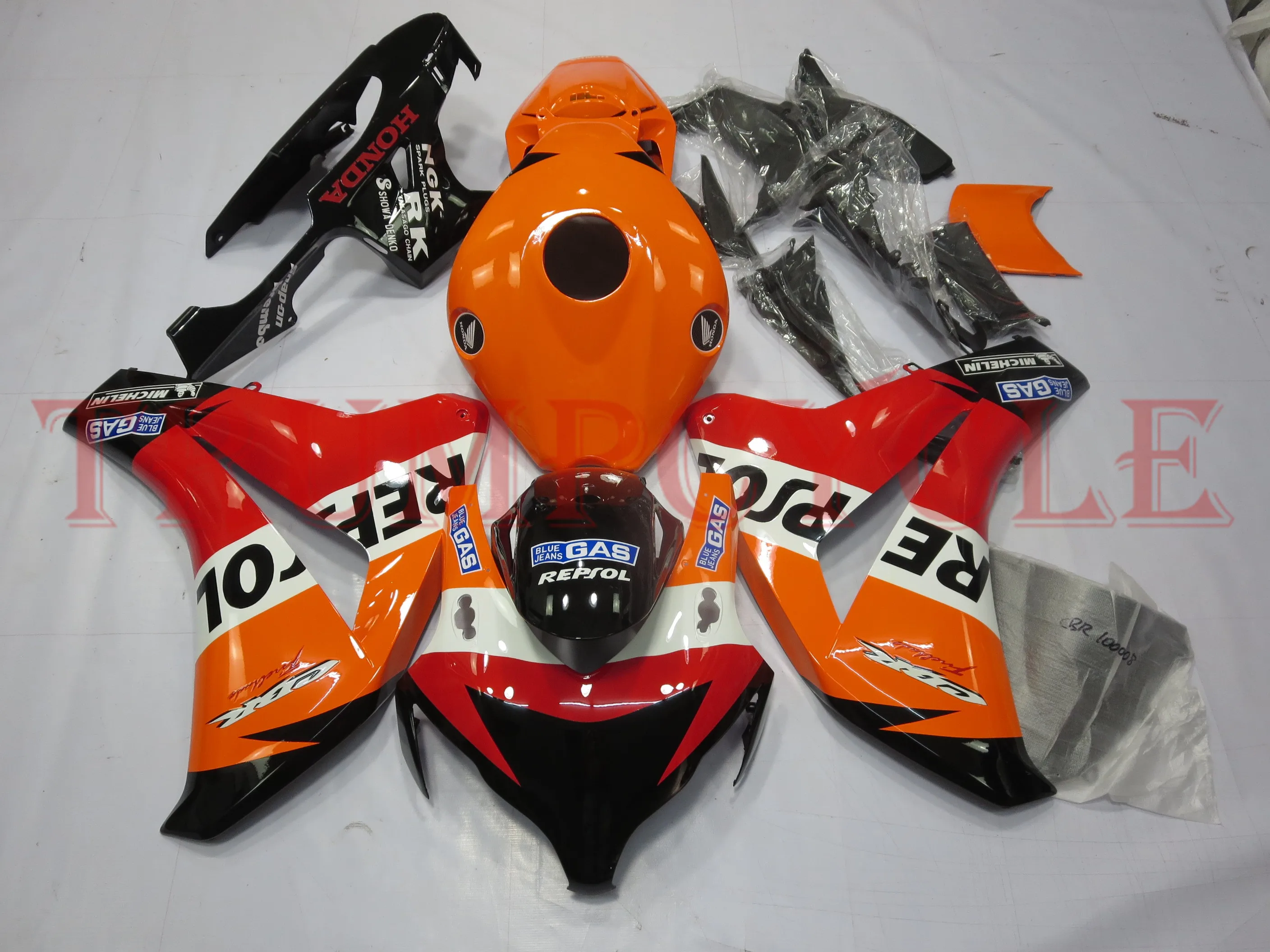 

Motorcycle Bodywork Aftermarket Fairing Body Kit Injection Mold for Honda CBR 1000 RR 2008-2011 CBR1000 08 11 Repsol