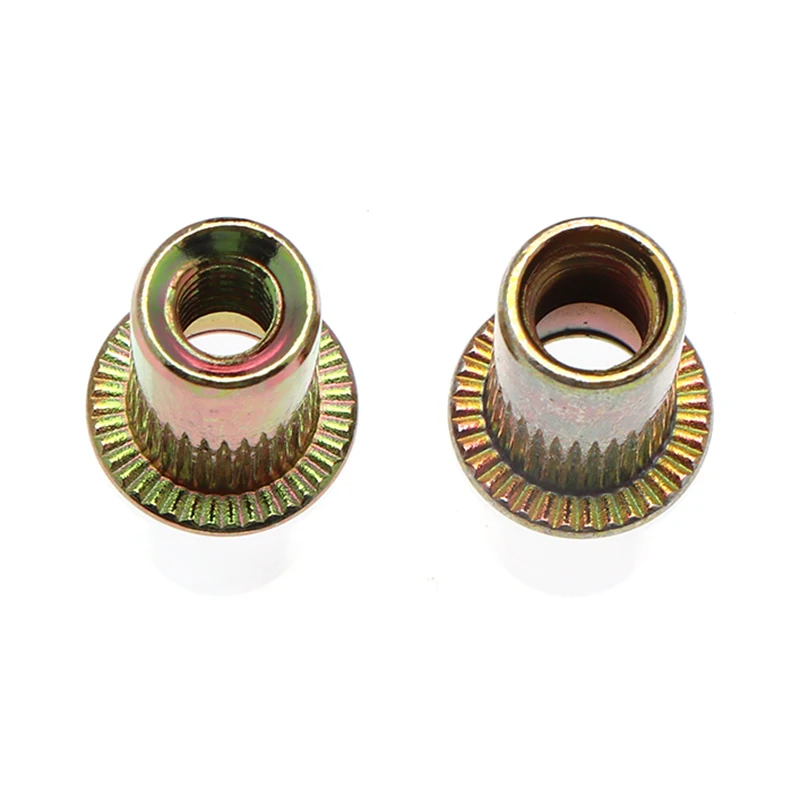 

Newly 300 pcs Color-Plated Zinc Steel Rivet Nut Kit Metric and Inch Combination Tool Accessories TE889