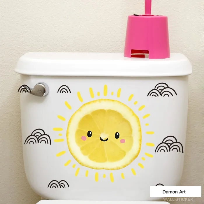 Стикер на стену с изображением солнечного света простые настенные картинки в