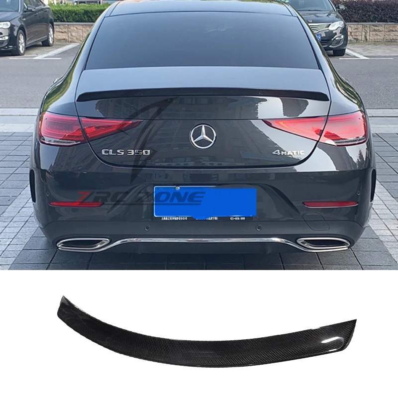 Спойлер для багажника CLS спойлер из углеродного волокна/FRP Benz W257 C257 CLS400 CLS550 AMG 2018