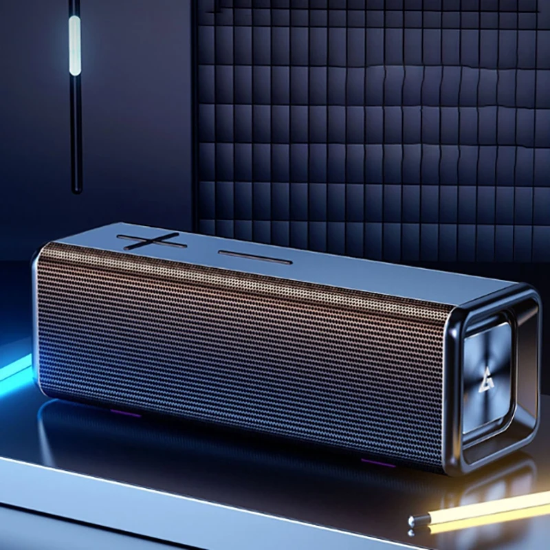 Bluetooth-динамик V13 с сабвуфером маленький беспроводной портативный аудиосигнал для