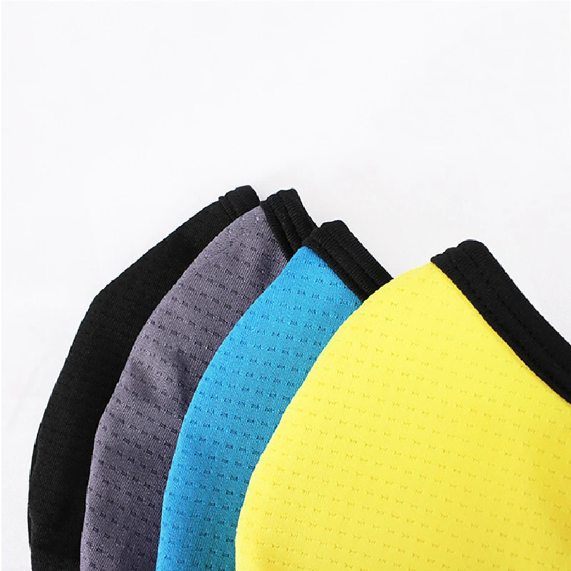 Уличные дышащие маски для мужчин женщин черная маска лица моющаяся рта Синяя