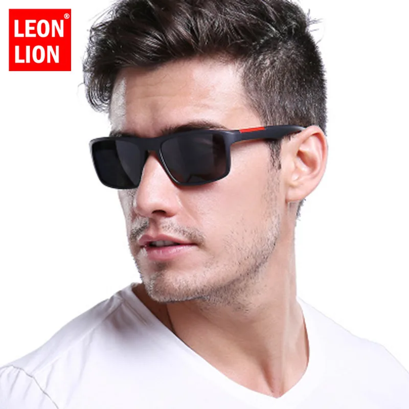 

LeonLion Square Retro Sunglasses Men 2021 Luxury Brand Sunglasses Men Vintage Sun Glasses For Men Mirror Oculos De Sol Feminino