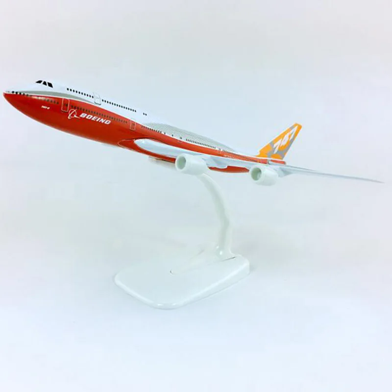 1/400 масштаб литой Пластик-самолёт сплав авиационные модели игрушки 747 B747-8 самолет