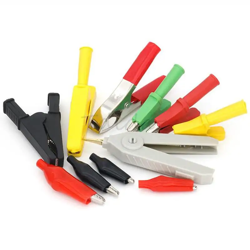 Зажим типа крокодил зажим-оболочка для провода питания маленького аккумулятора