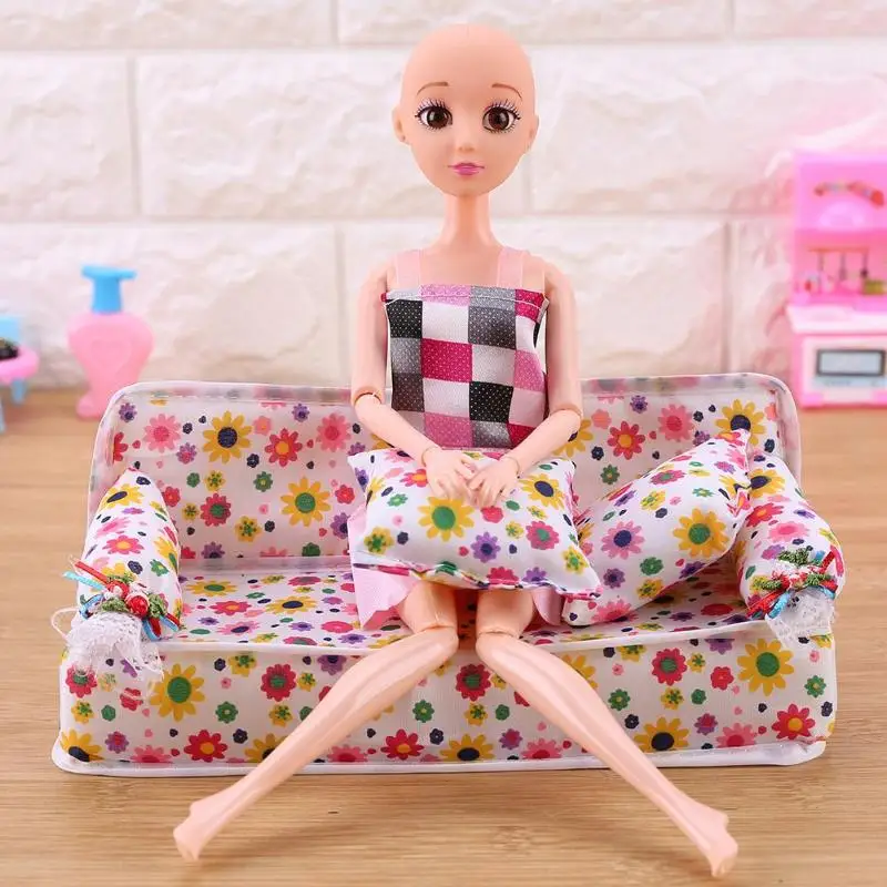 3D Косметическая линза телесного цвета Реплика Головы Куклы без волос