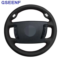 for bmw e65 e66 2001 2002 2003 2004 2005 2006 2007 2008 4 spoke car steering wheel cover customize wearable genuine leather