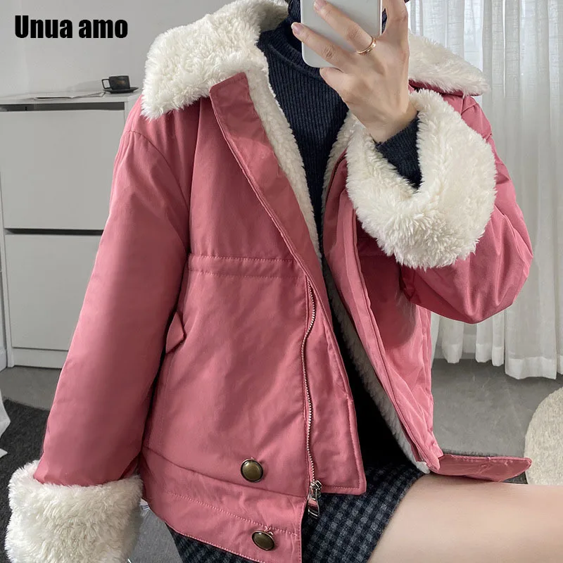 

Куртка женская зимняя на флисе, с мехом внутри, теплая, 2021