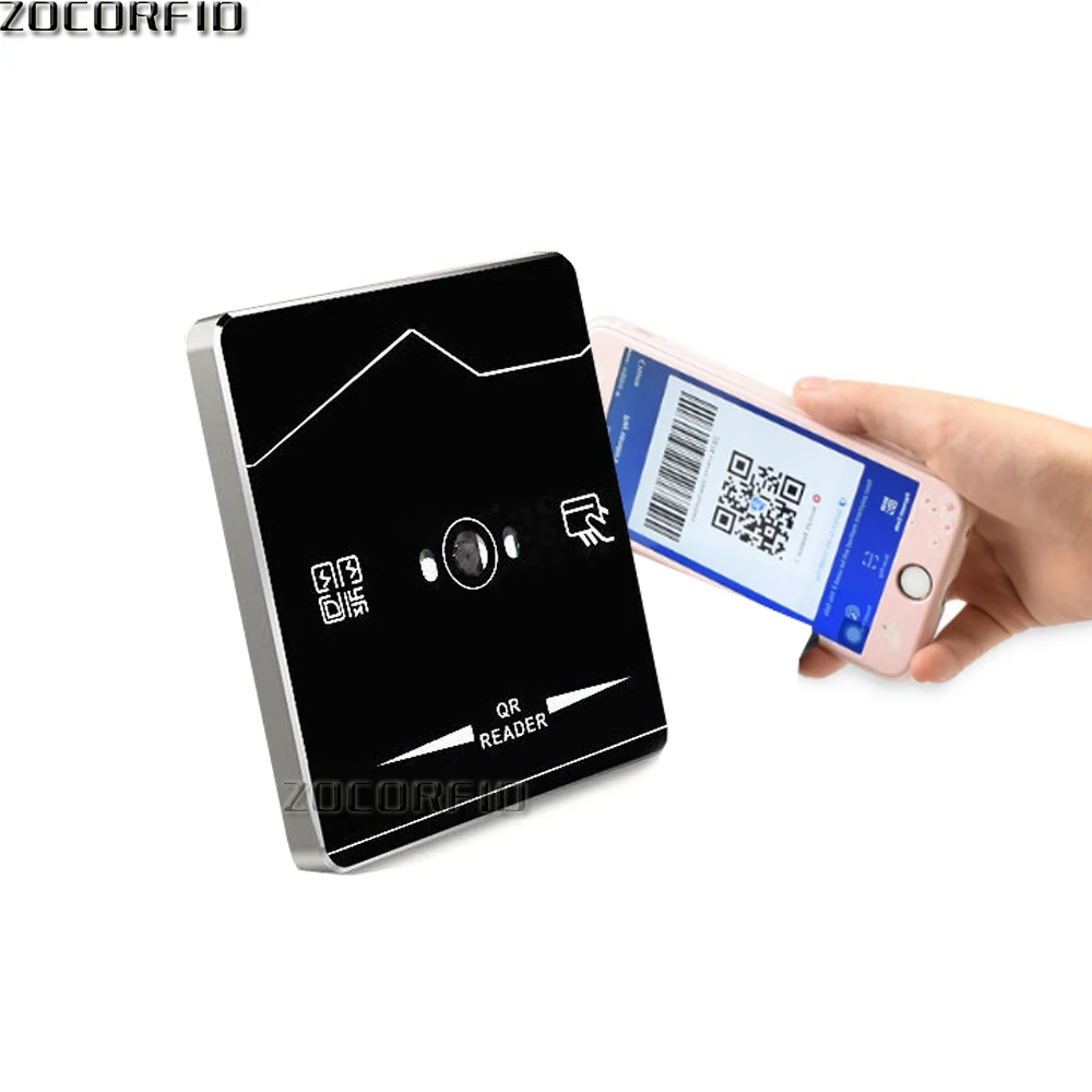 125khz em card and qr code access control system qr code scanneraccess control board free global shipping