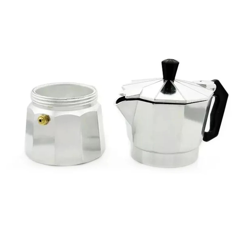 Кофеварка Moka, кофейник Moka из нержавеющей стали, фильтр для эспрессо, итальянская кофемашина, кофейник, инструмент, кофейник