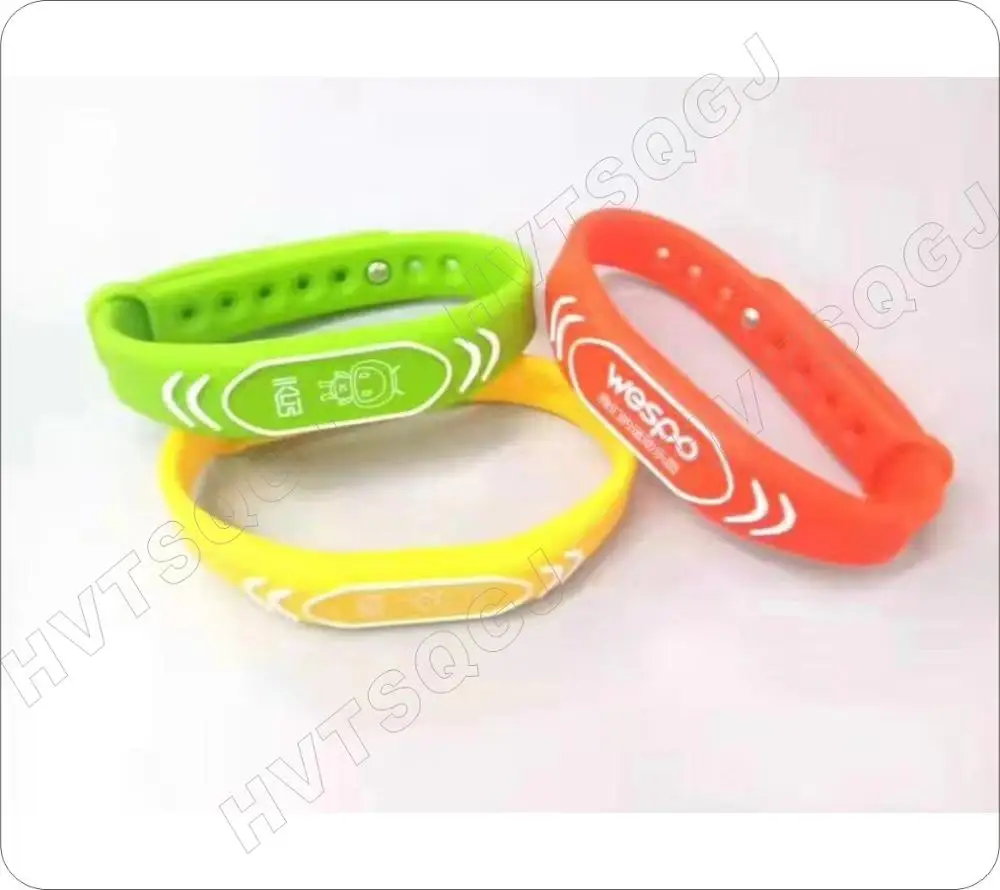 5 шт. 125 кГц EM4100 TK4100 RFID Браслет ID карта силиконовый ремешок только для чтения Карта