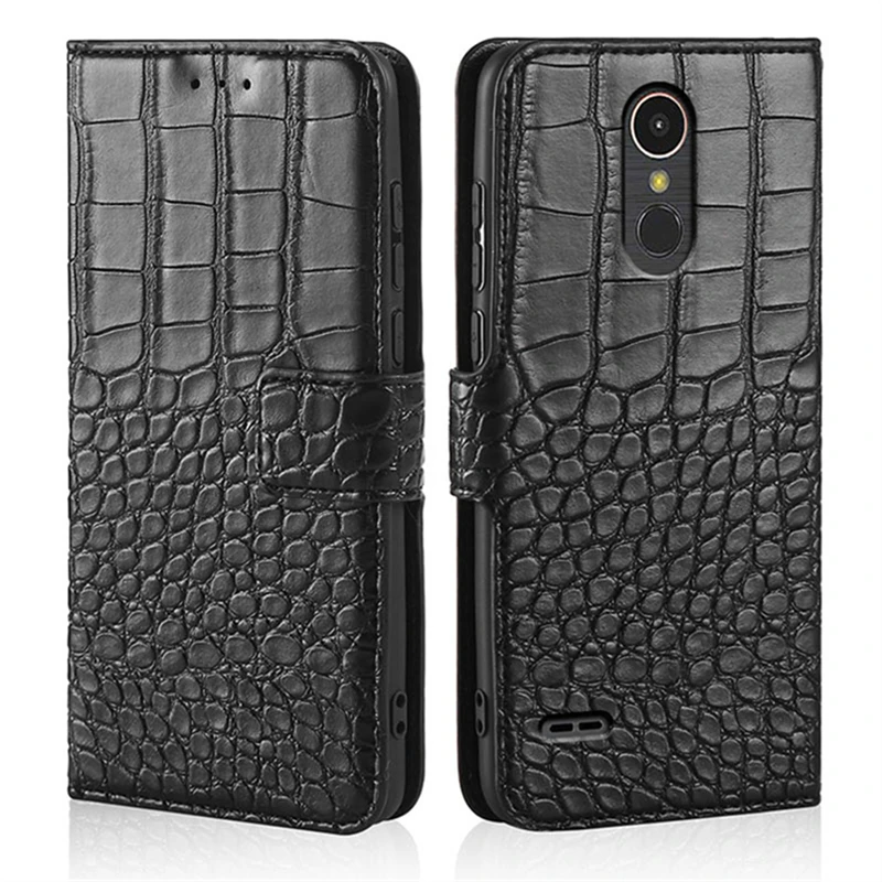 Чехол женский, кожаный чехол с крокодиловой текстурой для телефона LG K10 2017 K 10 X400 M250N K10 LGk10, чехол Coque Capa Funda