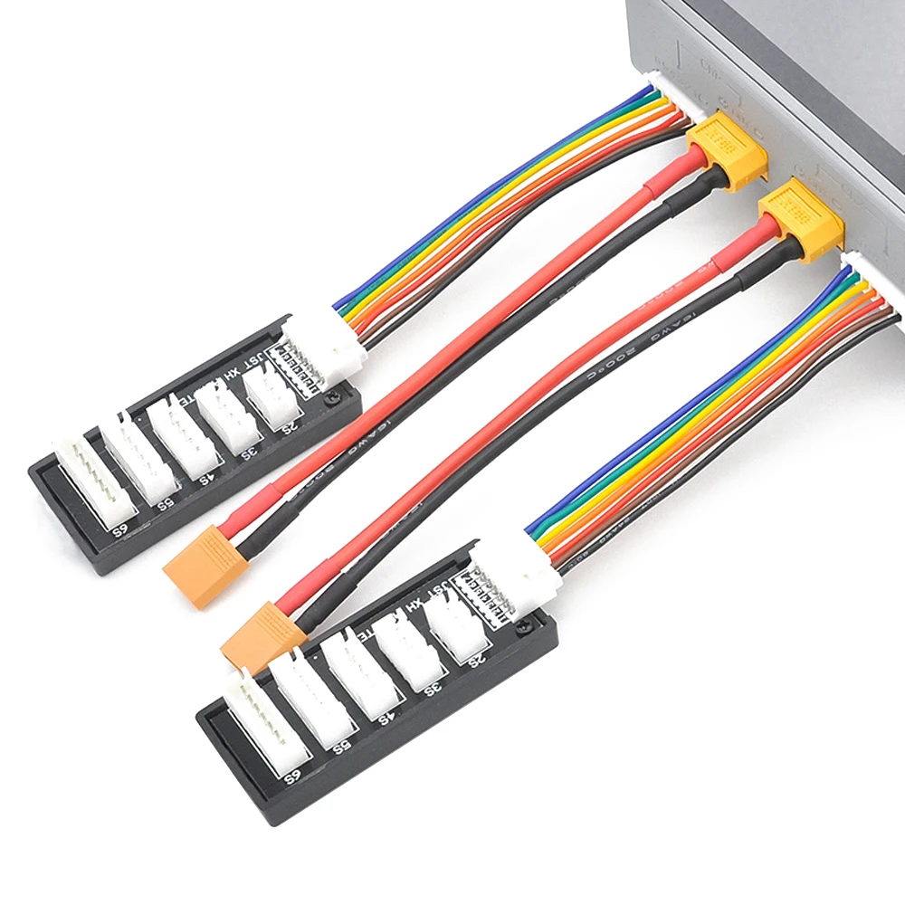 Зарядный кабель XT60/XT30/JST/T Plug 2-6S плата балансировки JST-XH совместима с зарядным