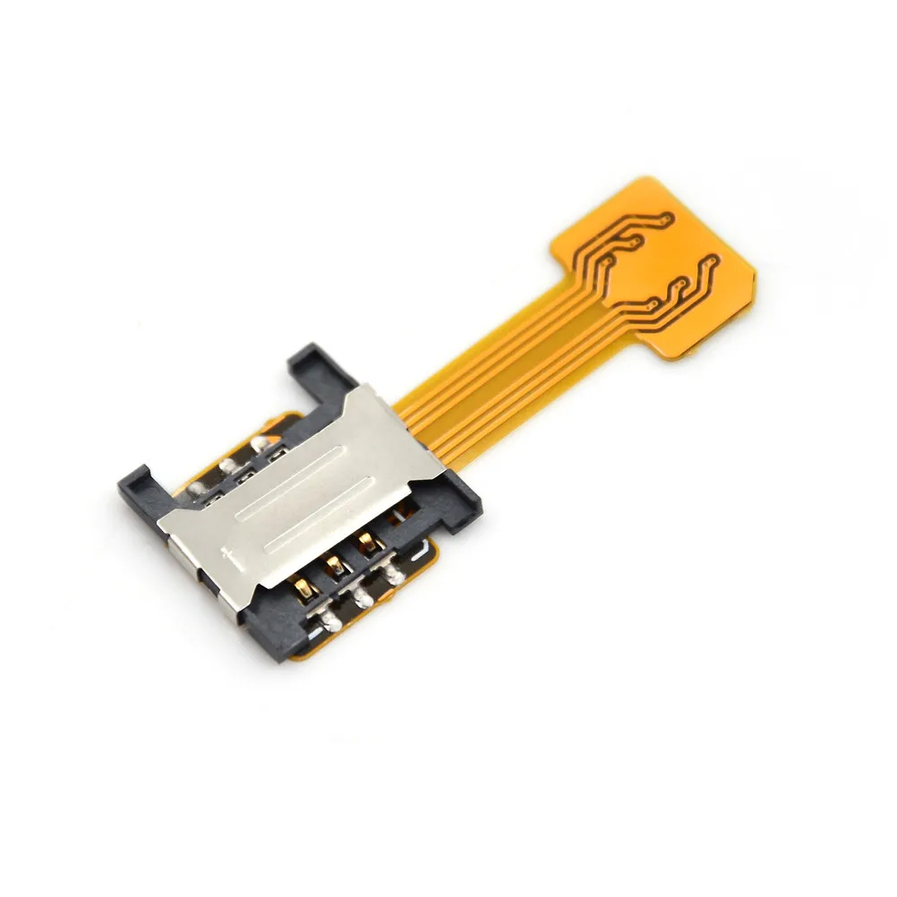Гибридный двойной адаптер для двух Sim-карт Micro SD Nano Sim Удлинительный Xiaomi/Redmi