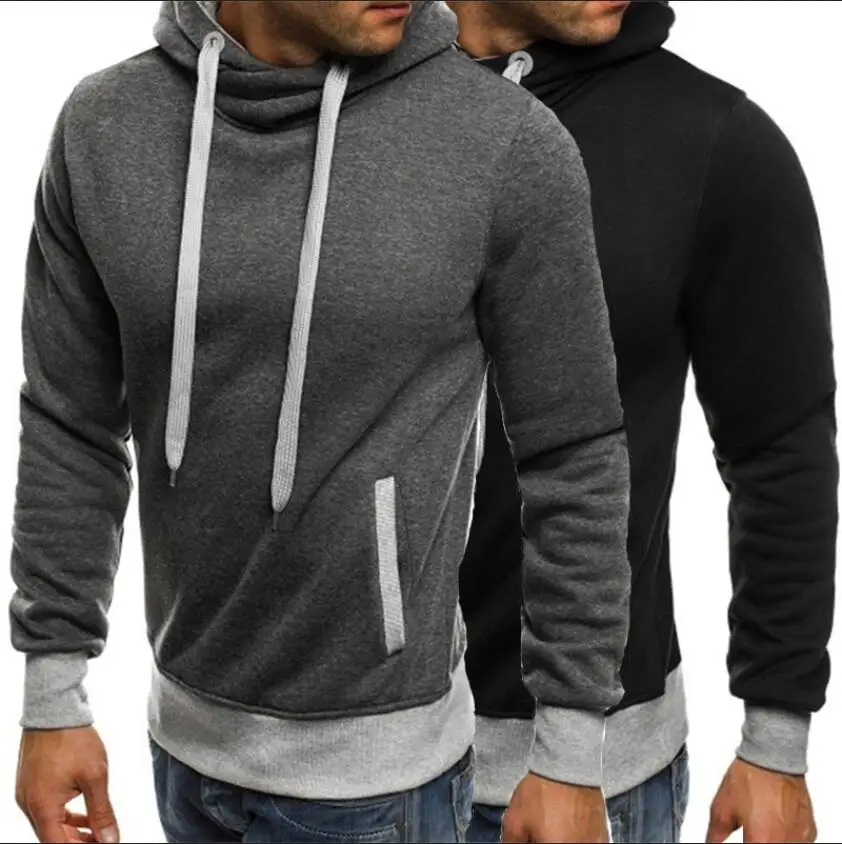 

Hoodie men's fashion trend sportswear casual street sportswear men's hat long sleeve high quality pullover size S-2XL