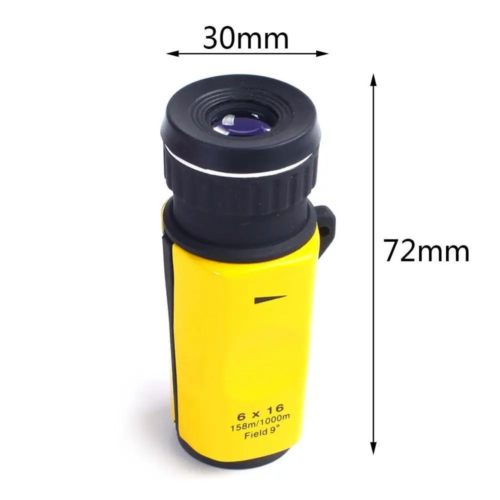 Waterproof Mini Portable Monocular High Quality Telescope Pocket Binoculo Hunting Optical Prism Scope Golf | Инструменты