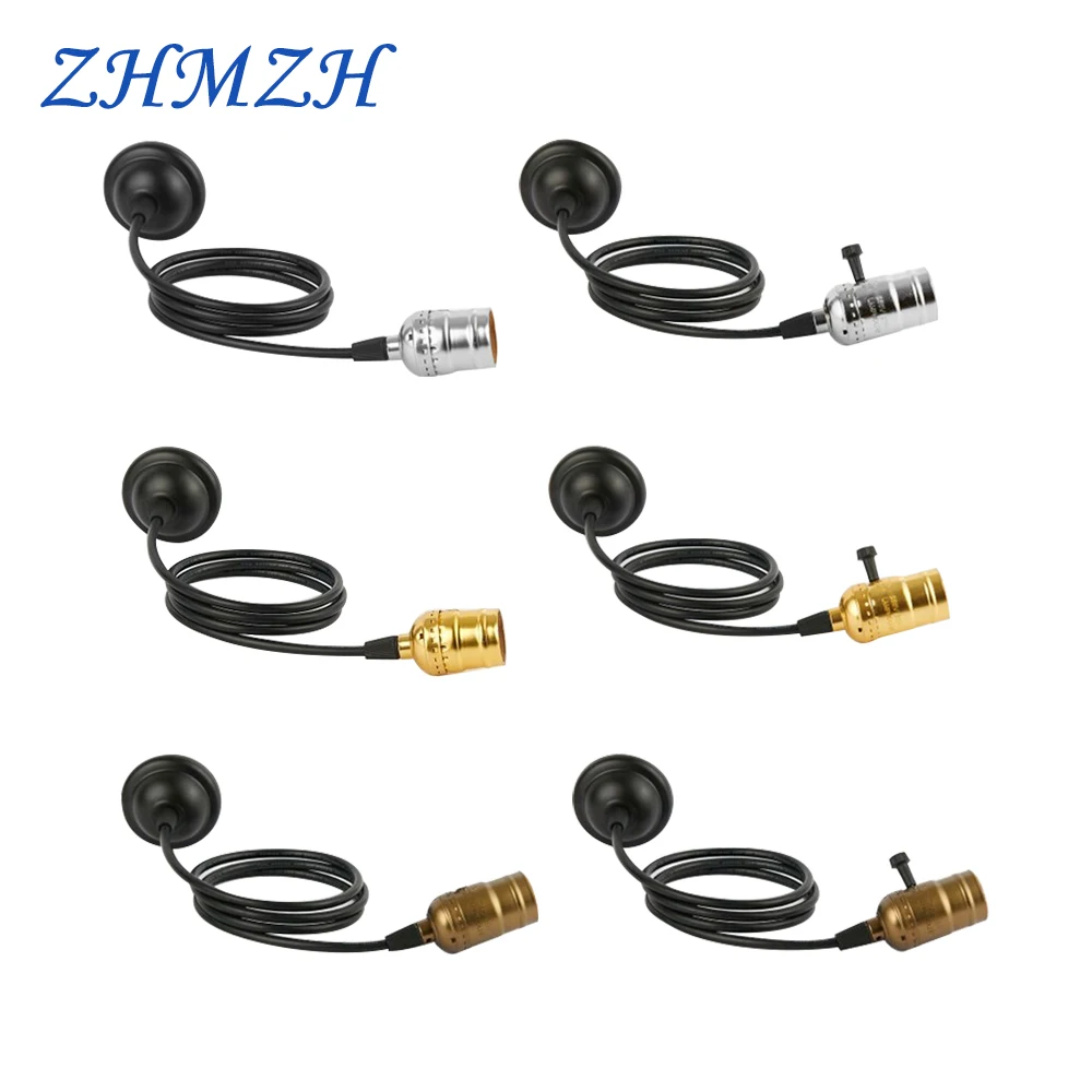 Держатель лампы Эдисона E27 в стиле ретро светодиодные подсветка сделай сам