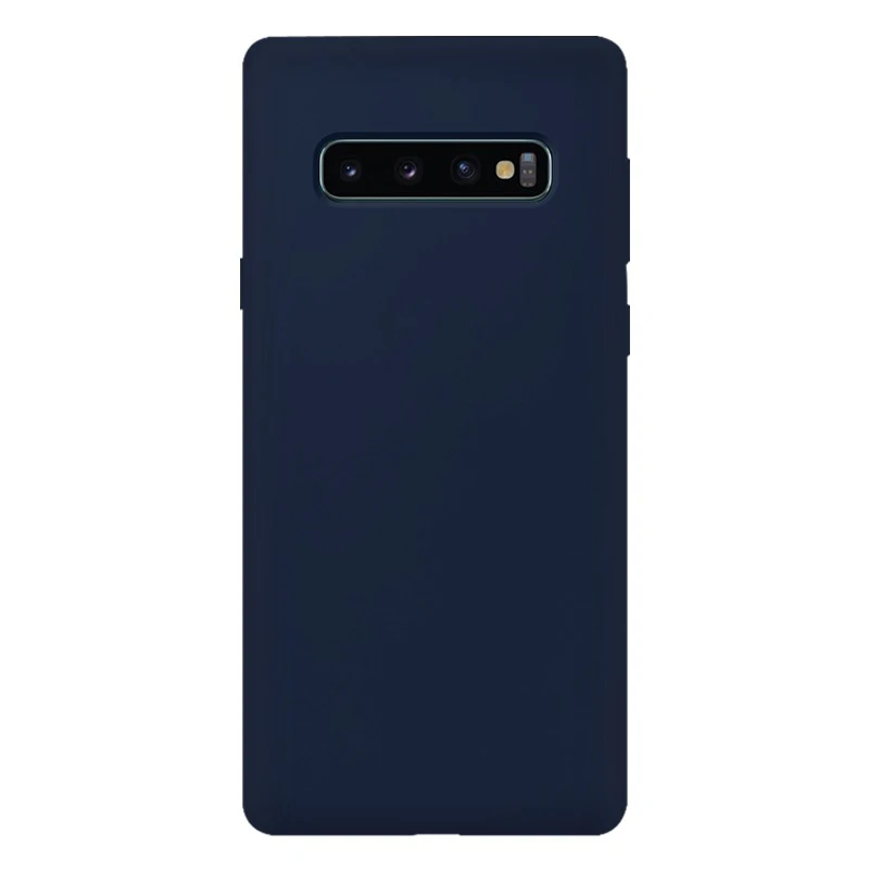 Для samsung S10 чехол, высокое качество, мягкий силикон, 360, полная защита, задняя крышка для samsung Galaxy S10 Plus S10e чехол