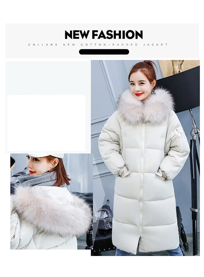 liva girl Casual Winter Jacket Women Coat Warm Parka Female Plus Big Size Long Jacket Quilted Coat With Fur Clothing