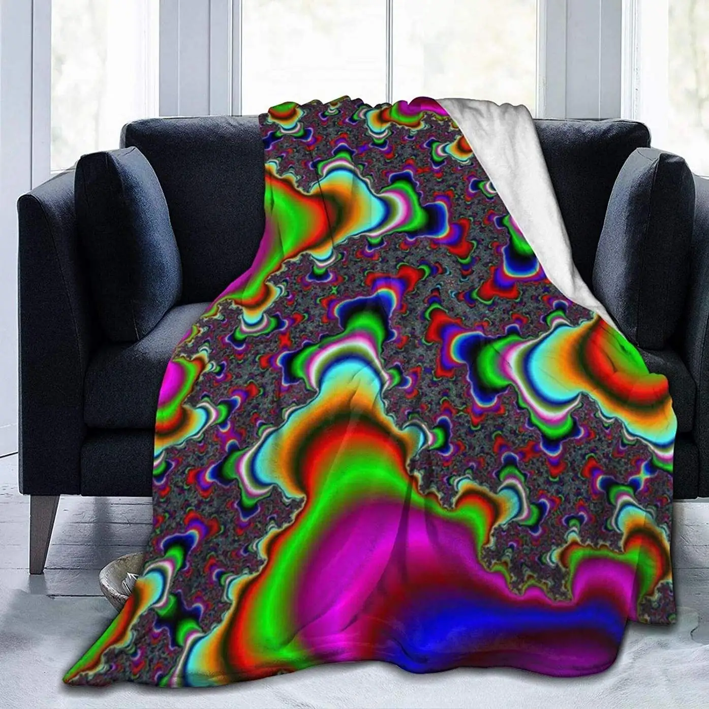 

Одеяло мягкое из микрофибры с принтом, 100x120 см