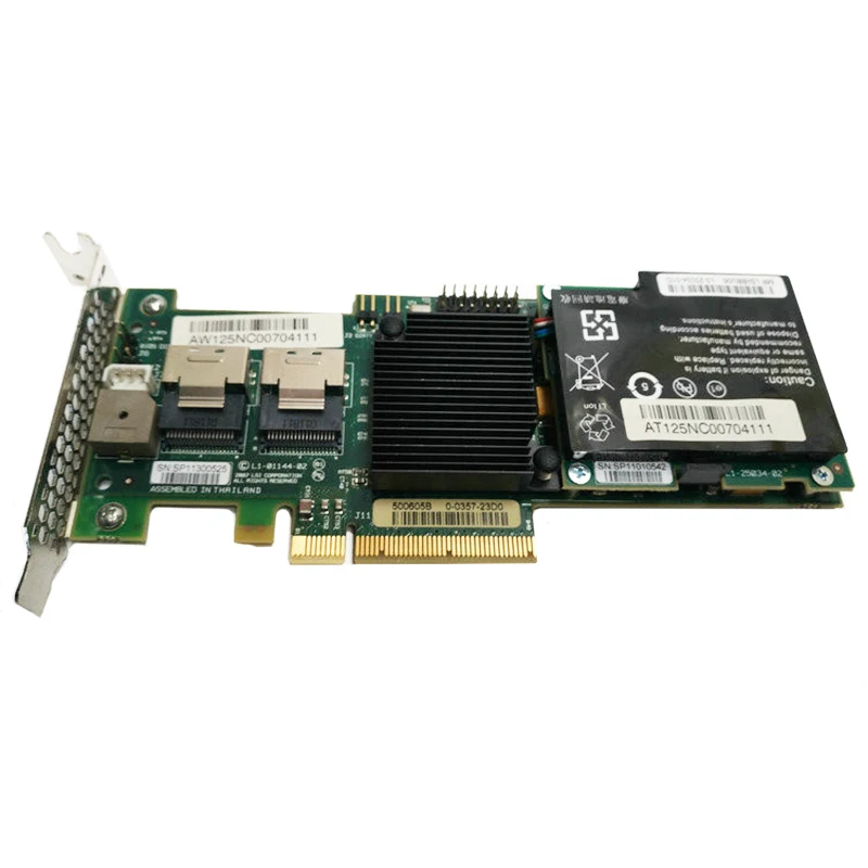 256M BATTERY Для MegaRAID SAS 8708EM2 8-портовый PCI-E карта для массива данных поддерживает RAID0 1 батарея - Цвет: 256M BATTERY