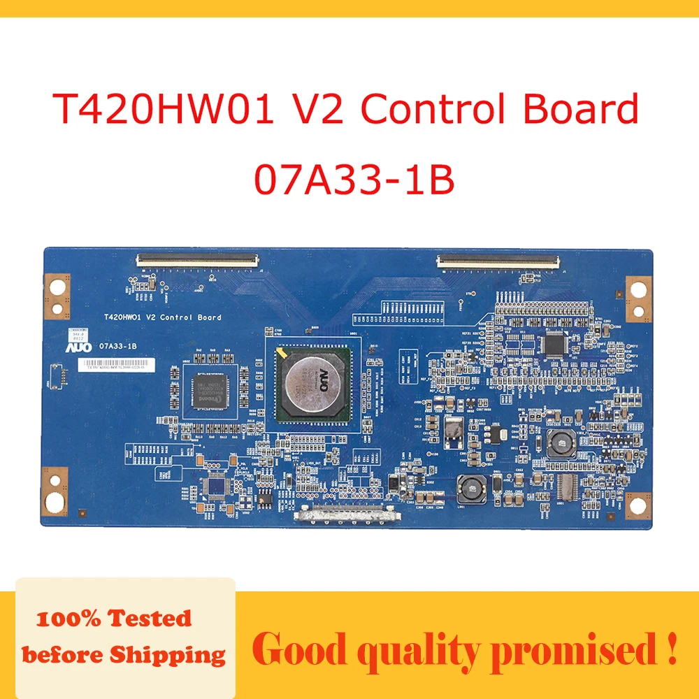 Плата управления tcon T420HW01 V2 плата 07A33 1B печатная проверена на замену телевизора