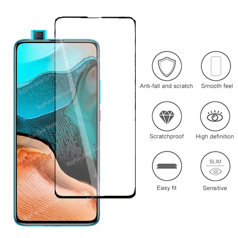 2 в 1 9H закаленное стекло для Xiaomi Redmi K30 Защита объектива камеры Ksiomi Redme K 30 Pro K30Pro Zoom