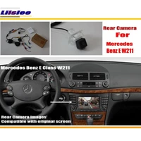 car rear view camera for mercedes benz e class w211 2002 2009 auto reverse parking auto cam original screen accessories