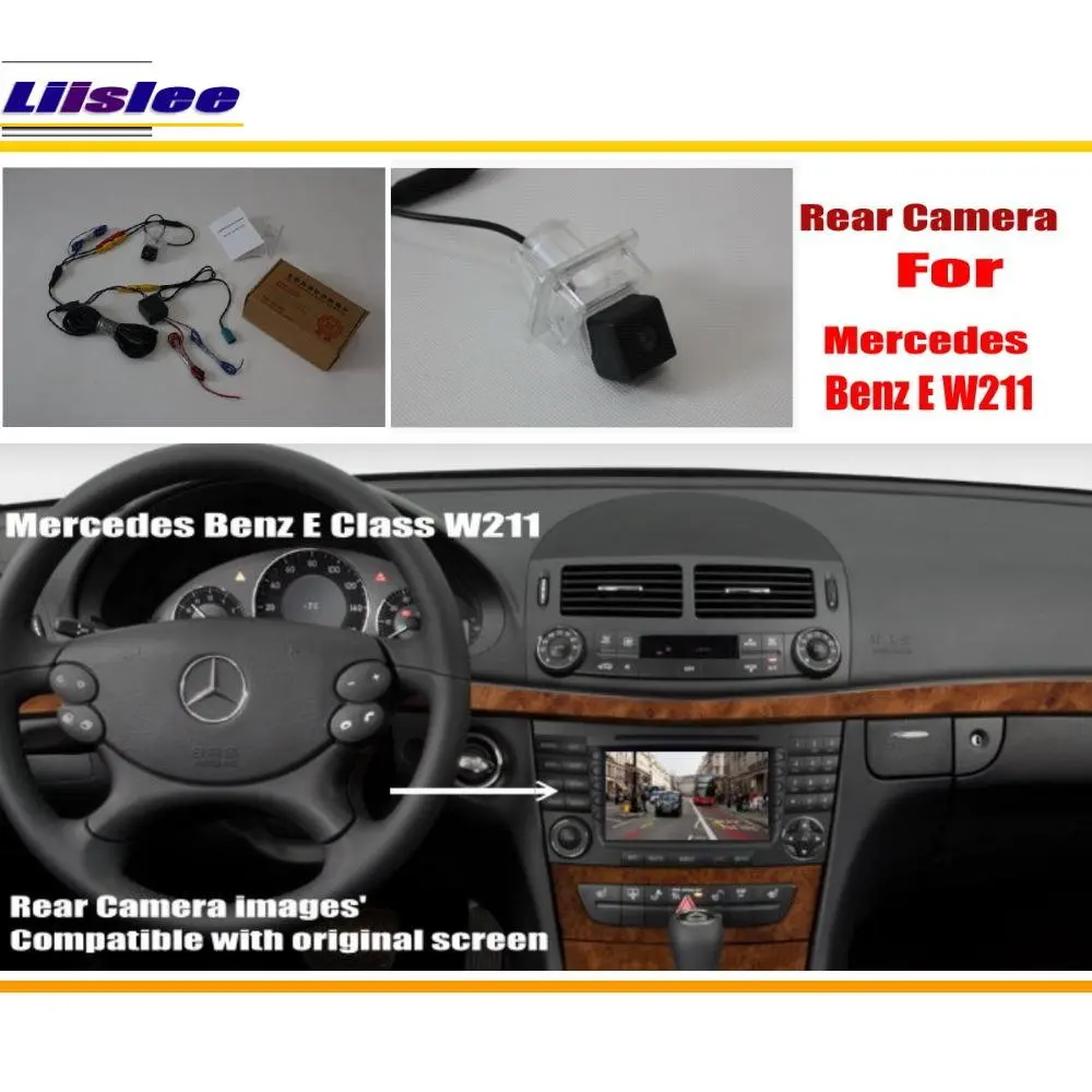 Автомобильная камера заднего вида для Mercedes Benz E Class W211 2002-2009 парковки оригинальный