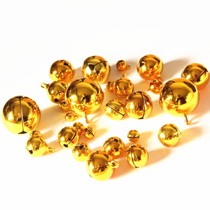 Jingle подвески для колокольчиков золотые серебристые никелевые медные Подвески