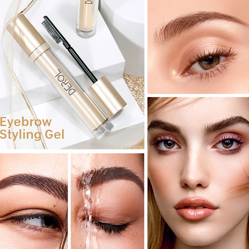 

4ML 3D Eyebrows Makeup Liquid Styling Transparent Natural Long-lasting Colorless Eyebrow Setting Gel Waterproof Eyebrow Liquid