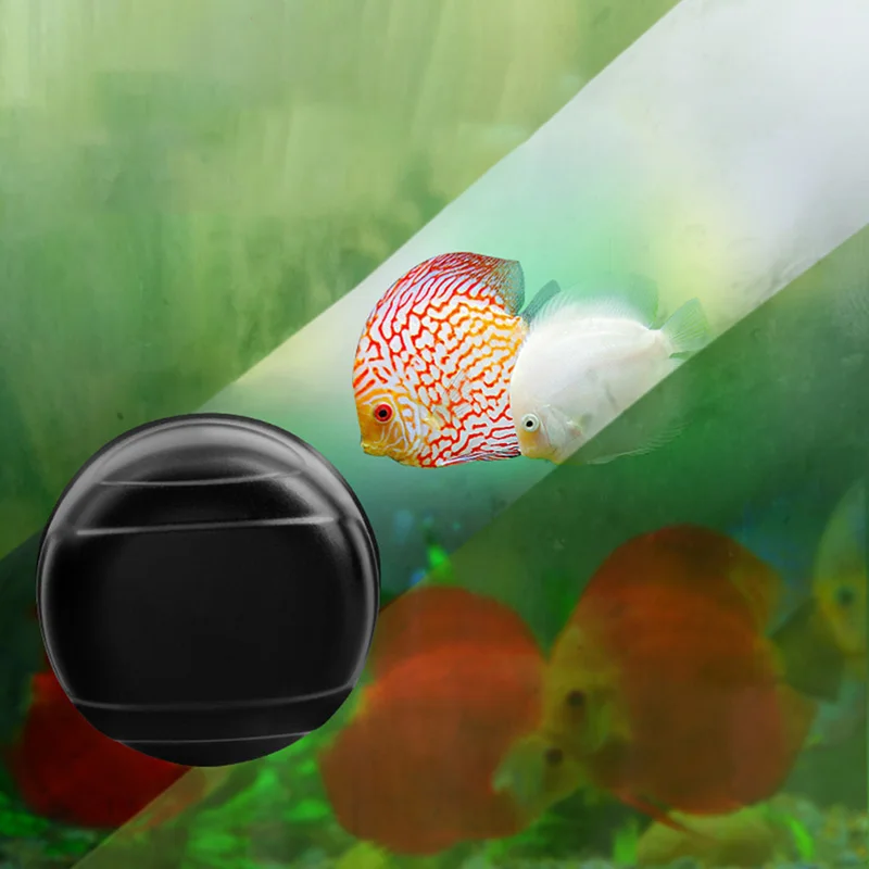 Mini Round Magnetic Aquarium Fish Tank Glass Algae Cleaner Scrubber Floating Clean Brush | Дом и сад