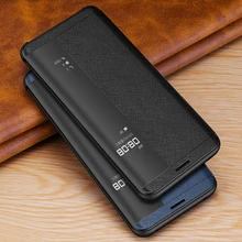 Vintage Cross Genuine Leather Case For Huawei Mate Rs Porsche Design Ultra Thin Smart Awake Sleep Flip Case Cover Huawei Mate Rs